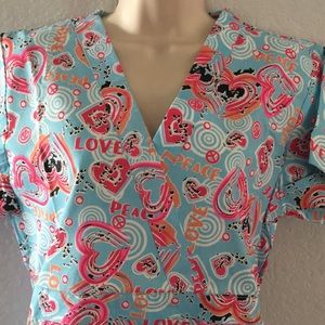 BHU Medical Uniform Scrub Top